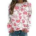 thumbnail image 2 of Fanxing Cancer Shirts for Women 2024 Breast Cancer Awareness Tshirt Pink Ribbon Survivor T-Shirts Inspirational Long Sleeve Tops S,M,L,XL,XXL, 2 of 4