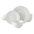 thumbnail image 3 of Hometrends 12 Piece Scallop Rim Dinnerware Set, 3 of 3