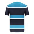 thumbnail image 5 of Runfenguu Plus Size Sets, 2 Piece Outfitmen Casual Round Neck Printing Short Sleeve Blouse And Shorts Pants Suit, 5 of 7