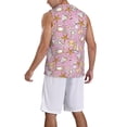 thumbnail image 2 of Pofeuu Seafood Print Basketball Jersey, Shirts for Men Youth Basketball Jersey Crew Neck-XX-Large, 2 of 6