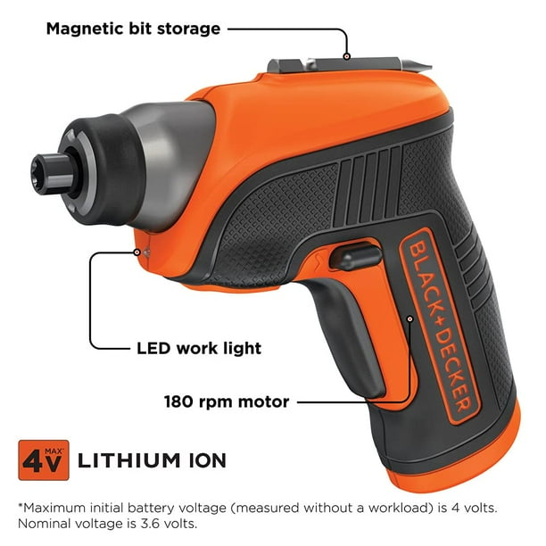 Black and decker 2024 electric screwdriver battery