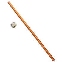 MIPCASE Air Compressor Exhaust Tube Replacement Hose with High Pressure Resistance Golden