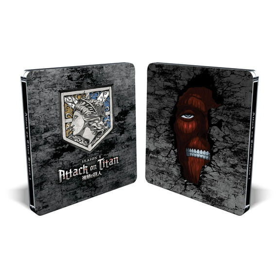 Attack on Titan: Season 1 Complete Steelbook (Blu-ray) CrunchyRoll Action, Adventure