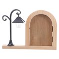 thumbnail image 3 of Cubierta de madera para interruptor de luz de puerta - Cubierta de enchufe de puerta de hadas a prueba de bebés con lámpara brillante para niños y mascotas, decoración para la habitación de los niños, 3 of 8