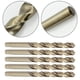 thumbnail image 5 of Professional Grade Drill Bits for Hardened Steel M35 Cobalt Metric Set of 5, 5 of 6
