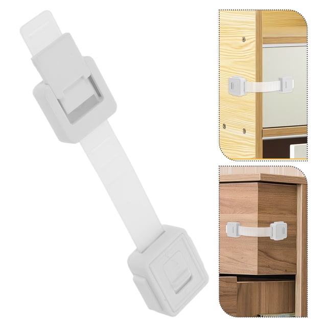 WHAMVOX 4Ud Cerraduras De Seguridad Para Cajones Y Gabinetes Protección Infantil Universal