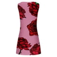 thumbnail image 5 of Fankiway Robe Débardeur d'Été Décontractée pour Femmes Imprimé Floral Robe de Plage Sans Manches Robes Sans Manches pour Femmes Grande Taille, 5 of 5