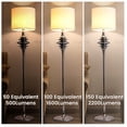 thumbnail image 7 of M MayJazz LED 20W (150W Equivalent) Soft White Incandescent Light Bulbs, (2 Pack), 7 of 7