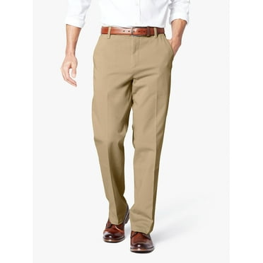 George Big Men's Premium Flat Front Khaki Pant - Walmart.com