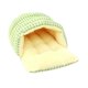 thumbnail image 4 of Cama para gatos, cueva gruesa para mascotas, suave, cómoda y acogedora. Red verde, 4 of 8