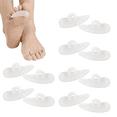 thumbnail image 1 of 12 Uds. Cojines de Gel para dedo en martillo, almohadillas de soporte de Gel para dedo en martillo, alisador y corrector, 1 of 6