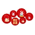 thumbnail image 1 of simhoa Traditional Chinese Decoration DIY Good Wishes Wall Sticker Decals Paper Flowers E, 1 of 8
