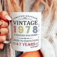 thumbnail image 6 of Vintage 1925 Coffee Mug, 100th Birthday Gifts For Men Women, 100 Year Old Birthday Gifts For Him Her, Gift Ideas For Mom Dad Husband Wife Papa Grandma Turning 100 (100th), 6 of 6