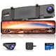 thumbnail image 1 of Cámara de tablero 4K con espejo frontal y trasero, cámara de espejo retrovisor para autos y camionetas con pantalla táctil IPS de 11", cámara de reversa con puerto tipo C y sensor Starvis, 1 of 5