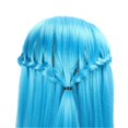 thumbnail image 5 of Professional Mannequin Head Hairdresser Training Head Hair Training Head Cosmetology DollSky Blue, 5 of 5