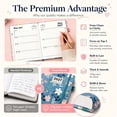 thumbnail image 6 of KKOUHVY 2027 Weekly Planner, Elegant Floral Planner Weekly and Monthly Includes January 2027 - December 2028, Flexible Cover, Wirebound, Laminated Tab, 6 of 7