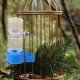 thumbnail image 5 of Accesorios para jaulas de pájaros, 2 piezas, bebedero, comedero, dispensador de agua de plástico, 5 of 6
