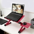 thumbnail image 4 of Laptop Portable Laptop Desk Notebook Stand Table Tray with Mouse Holder Sofa Bed, 4 of 7