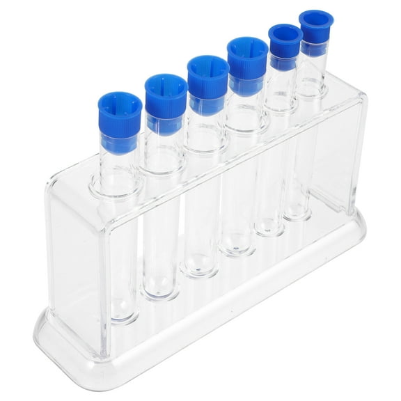 Test Tubes with Rack Pipettes Kit Testing Stand Child Student