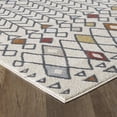 thumbnail image 3 of Totti Loops Cream/Multicolor 5x7 Southwestern Rug, 3 of 3