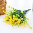 thumbnail image 1 of Lifelike Spring Grass Camellias Artificial Flower Bright Color Durable Artificial Flower for Decorating Wedding or Party, 1 of 3