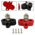 thumbnail image 4 of SPRING 2PCS Car Battery Terminal Connector Top Post Positive Negative Heavy Duty M8, 4 of 8