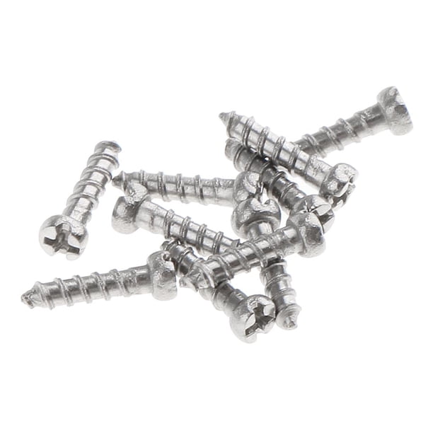 1000 tornillos autorroscantes para gafas, gafas, relojes, reparación, herramienta de repuesto 2.0 x 1.4 x 6.0 mm