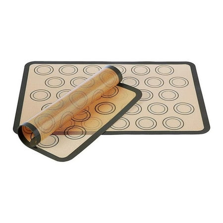 

Younar Silicone Baking Mat Fiberglass Baking Mat Easy to Clean Reused Reusable Baking Mat Non-Slip Tray Liner Sheet for Macarons Cookies Pastries Bread Meat gorgeously