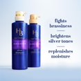 thumbnail image 3 of Hair Biology Biotin-Infused Purple Shampoo and Conditioner Set for Grey Hair, Anti-Brassiness, Moisturizing, Color-Safe, Silver & Glowing, Corrects Yellow Tones, 12.8 Fl Oz Each, 2 Pack C29, 3 of 3