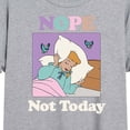 thumbnail image 3 of Disney Princess - Nope Not Today - Women's Oversized T-Shirt, 3 of 5