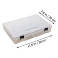 thumbnail image 2 of FESTFENDS 2Pcs Storage Cases Clear PP Organization for Tools, 2 of 8
