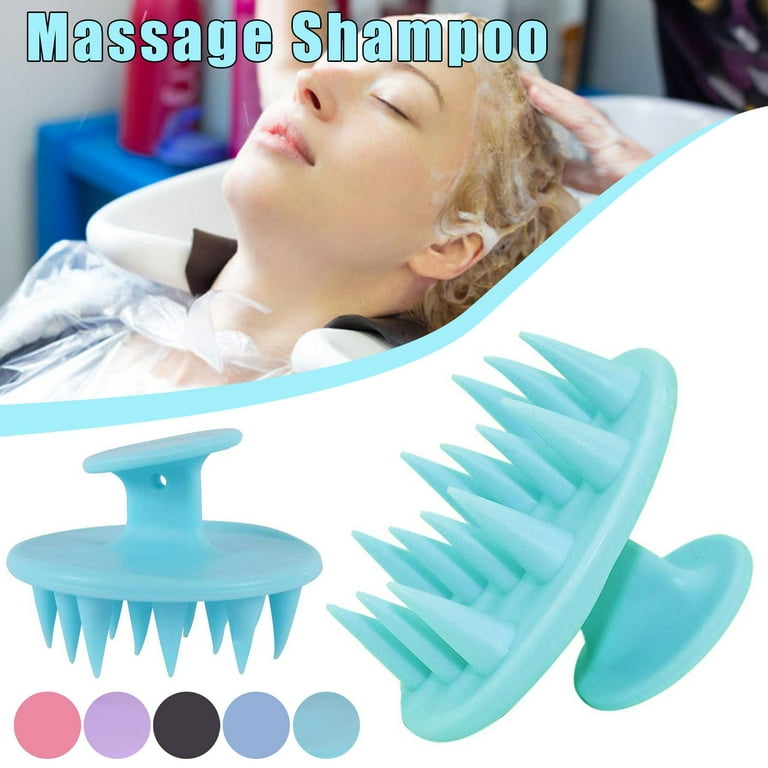 Silicone shampoo outlet brush