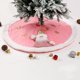 thumbnail image 1 of Falda para árbol de Navidad de 96 cm, funda para pie para árbol de Navidad (Papá Noel), decoración para árbol de Navidad, falda para árbol de Navidad, tapete para árbol de Navidad, tres dimensiones, 1 of 5