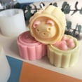 thumbnail image 6 of CIYISON Cute Mooncake Moulds Dessert Mold Candle Molds Baking Gadgets Baking Accessories, 6 of 9