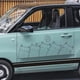 thumbnail image 3 of Etiqueta engomada del coche de la historieta del gato lindo etiqueta de la pared de los PP calcomanías impermeables del coche para la decoración del hogar transparente 20x74 cm/7,9x29,1 pulgadas, 3 of 3