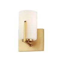21281SWSBR Maxim Lighting Dart-One Light Wall Sconce-5.5 Inches wide by 7.75 inches high-Satin Brass Finish