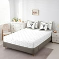 thumbnail image 4 of YST Windmill Comforter Set, 7-Piece, Rustic Farmhouse Grid, Full Size, Bed-in-a-Bag, 4 of 5