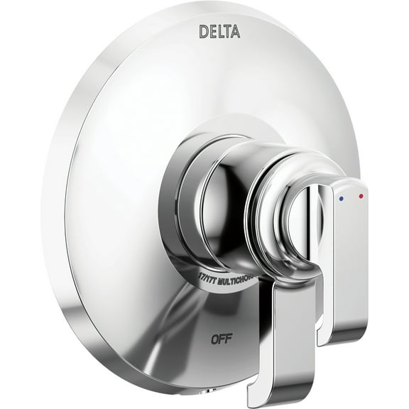Delta T17089 Tetra Monitor 17 Series Pressure Balanced Valve Trim Only - Lumicoat Chrome
