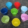 thumbnail image 4 of SHISUYAN 6 Pcs Iron Hanging Flower Pots for Garden Use Bright Assorted Color 5.6x5.6x4cm, 4 of 8