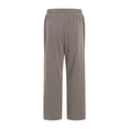 thumbnail image 6 of GHSOHS Mens Casual Cargo Sweatpants Fleece Lined Joggers Pants High Waisted Drawstring Relaxed Fit Cargo Sweat Pants Sports Trousers, 6 of 6