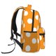 thumbnail image 3 of Disketp Orange And White Polka Dot Mochila Estampada para Hombre y Mujer – Mochila Ligera Clásica con Múltiples Bolsillos para Universidad, Trabajo y Viajes-One Size, 3 of 5