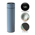 thumbnail image 2 of Copa Térmica Taza térmica con pantalla LED de temperatura de acero inoxidable de 480ML para acampar, viajar, gimnasio, 2 of 5
