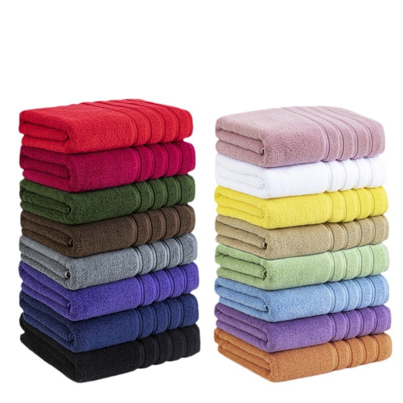 Zhuge 8 Pack Cotton Washcloths 13.4x13.4 Inches, Large Soft Absorbent Bath Face Cloths Set for Bathroom & Daily Facial Cleansing Use, Grey