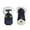 Blue, variant on Pet Coat With Harness - Winter Jacket for With Hood and Warm Reflective Outerwear for Indoor Outdoor Use