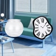 thumbnail image 2 of Reloj De Pecera Distorsionado Creativo, Pequeño Y Redondo, Para Oficina, Mesa, Decoración Del Hogar, Reloj De Pared único Con Efecto De Fusión Para Escritorio, Tienda, Plantas., 2 of 8