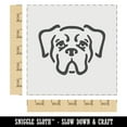 thumbnail image 2 of Boxer Dog Head DIY Cookie Wall Craft Stencil - 5.5 Inch, 2 of 5