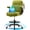 Olive green, variant on JONPONY Tall Office Chair for Standing Desk, Ergonomic High Office Chair with Adjustable Foot Ring, Flip-Up Armrests, Lumbar Support for Home office ,Dark Gray