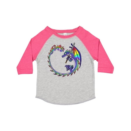

Inktastic Rainbow Dragon with Sword Boys or Girls Toddler T-Shirt