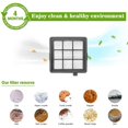 thumbnail image 3 of 8 filtros HEPA para aspiradora Bissell 1154 116 Accesorios de repuesto Filtro lavable, 3 of 5