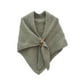 thumbnail image 1 of Minnieouse Mantón de viaje de invierno para mujer, chal para banquete, niñas, Color sólido, pañuelo informal para el cuello, capa de diseño Simple para Abrigos y chamarras Caqui Minnieouse AP013111-06, 1 of 6